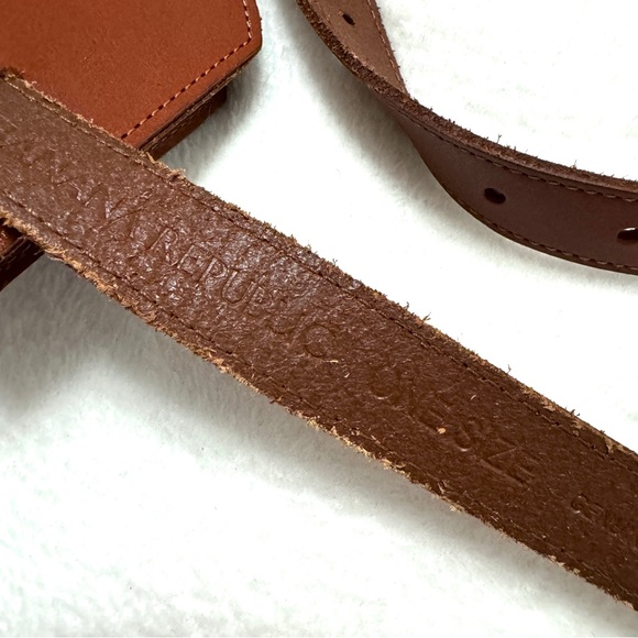 Banana Republic Heritage Leather Belt Bag ONE SIZE - Picture 7 of 10